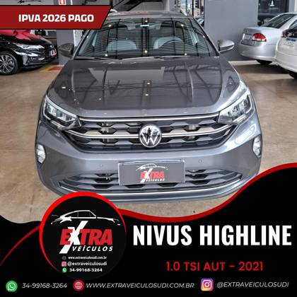 VOLKSWAGEN NIVUS 1.0 200 TSI TOTAL FLEX HIGHLINE AUTOMÁTICO VOLKSWAGEN NIVUS 1.0 200 TSI TOTAL FLEX HIGHLINE AUTOMÁTICO